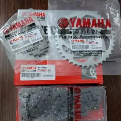 gear set+Rantai roda kit Vega zr Jupiter z robot Kode Part 5D9