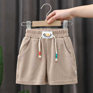 Boys Short Pants Elastic Waist Thin Summer Outdoor Wear Sport Style Childrens Clothing Student Casual Lightweight Trousers