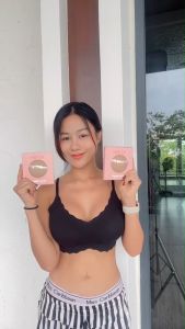 SIRISBRA - ซิลิโคนปิดจุกไร้กาวเกรด ปิดจุก แปะจุก ซิลิโคนปิดหัวนม ใช้ได้ 50 ครั้ง มีสองสีให้เลือก (Beige Sand)