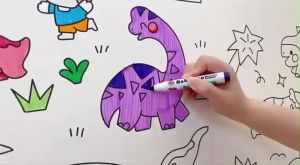 3M Childrens Graffiti Scroll Coloring Book Painting Paper Kids Coloring Roll Painting Rolls Drawing