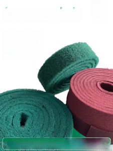 Thickened Industrial Cleaning Scouring Cloth Brushed Cloth Stainless Steel Polishing Rust Removal Silicon Carbide Pot Cleaning Handy Gadget Kitchen Iron Plate Decontamination