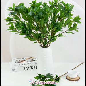 Lá Nhãn Trang Trí Nhà Cửa Hàng Văn phòng Sự Kiện. Hoa Lụa Decor