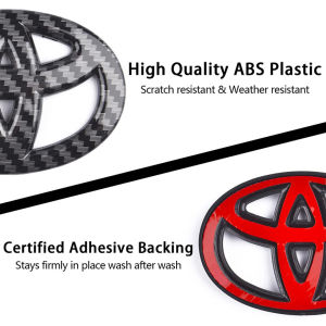 1PC Car Steering Wheel Center Sticker ABS TOYOTA Logo Emblem Sticker for Toyota Camry Corolla RAV4