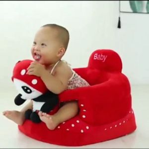 PROMO Sofa Bayi Super Jumbo Lucu | Sofa Bayi Motif Hewan | Sofa untuk Belajar Duduk Bayi Anak Import Sudah include dengan Busa / Silicon (Tinggal Pakai) Amat sangat AMAN dan NYAMAN untuk bayi yang belajar duduk