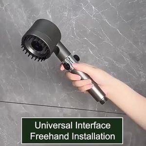 Paket Handshower Tekanan Tinggi dengan Pijat Kepala Saringan 3 Mode Premium