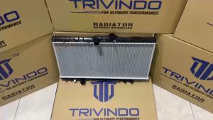RADIATOR ASSY TOYOTA COROLLA TWINCAM TWINCAMP 1.3 1.300 13000CC 13 1300 13000CC 1988 1989 1990 1991 MANUAL TRANSMISI MERK TRIVINDO