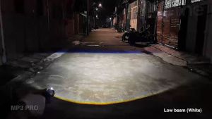 LUXIMOS Lampu Mini Biled Projie 50W H4 PNP Super Terang Projector Devil MP3 PRO - NINE AUTOSERIES