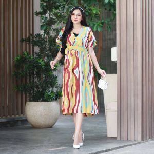 DRESS KIMONO DRESS TERBARU  DRESS RAYON DRESS KEKINIAN DRESS BAGUS