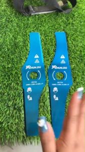 ใบดตัดหญ้าแฝด 12.5 นิ้ว 320MM หนาก 2.5 มิล - SK5 เหล็ก แข็งแรง ทนทาน คุ้มค่า