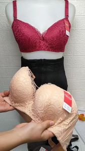 Bra Cup Full Sorex 9818 Pakai Kawat Brokat Elegant Size 34-40 Cup B-C/Full Cup Bra Brookat Sorex 34-40 Cup B-C