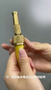 High Pressure Hose Nozzle Garden Jet Water Sprayer Adjustable Washer Nozzle