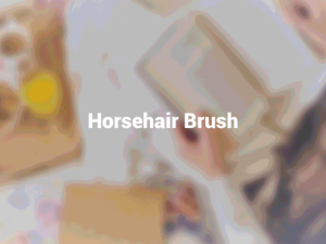 Cape Cod Horse Hair Detail Brush | Watch Bracelet/Jewellery Cleaning | 100% Horsehair | Made in USA