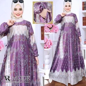 Gamis Hanum Motif Terbaru // Gamis Busui // Gamis Lebaran Mewah 2024