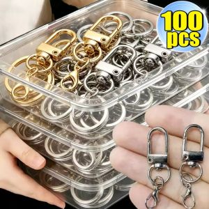 100Pcs Hardware Accessories U-shaped Small Door Clasp Lobster Clasp DIY Accessories for Soft Toys Bag Clasps Toy Clasps
