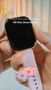 2025 New GPS Smart Watch H9 Max Men 2.01"Color Screen Full Touch Heart Rate Tracker Bluetooth Call Womens Waterproof SmartWatch