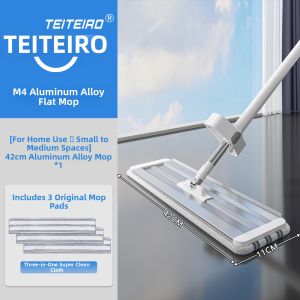 TEITEIRO | Easy-clean Wide-area Flat Mop
