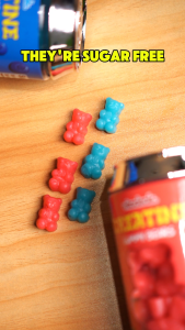 Creatine Gummy Bears - Strawberry & Blueberry | Muscle Recovery & Strength | Vitadeals