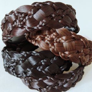 หมวกผมปลอมแบบหนาขึ้นใหม่ หมวกผมปลอมแบบผมบraid หมวกผมปลอมแบบปกปิดผมขาว หมวกผมปลอมเพิ่มความสูงของกระดูกศีรษะ