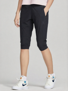Kelme | Elastic Knit Stretch Capri Pants for Sports with Ice Cooling