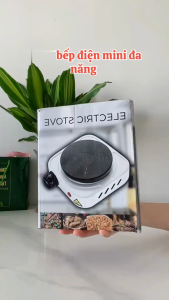 Bếp Điện Mini 500W Đa Năng Hồng Ngoại Để Bàn – Nấu Nhanh Tiết Kiệm Điện Giữ Ấm Pha Trà Cà Phê