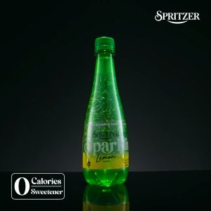 Spritzer Sparkling Natural Mineral Water With Lemon - 5 cartons bundle (400ML X 24)