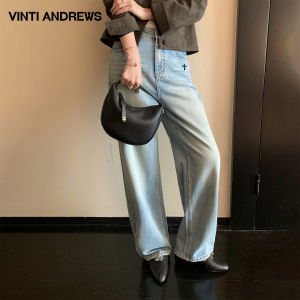Vintage Flared High-Waisted Slimming Jeans Trousers