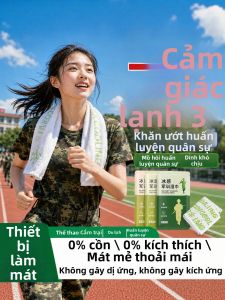 JVBV | Khăn Lụa Làm Mát Và Hút Mồ Hôi