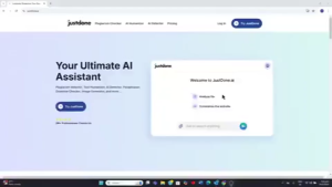 (24/7 Fast) Justdone Ai | Bypass Ai Tool v3 | Unlimtied Humanize Ai