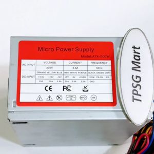 Nguồn máy tính ATX Micro Power 500W (Gắn cho máy bộ nhỏ Thùng Case Mini)