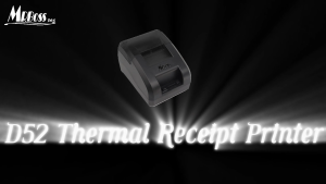 258mm Thermal Receipt Printer USB Bluetooth POS Cash Till Register Grab food panda Loyverse Hitpay