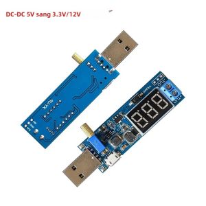 Mô-đun Chuyển Đổi USB DC Boost Buck 5V Sang 3.3V/24V Có Thể Điều Chỉnh Đầu Ra 12V Sang DC 1.2V-24V Nguồn Điện Cho Phần Cứng Máy Tính