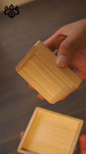 Hakoyoshi กล่องไม้ญี่ปุ่น อเนกประสงค์ มีฝาปิดพอดี ไม้คิริญี่ปุ่น น้ำหนักเบา ทนทาน หรูหรา Made in Japan