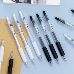 ✨Xinder✨1Pcs Doing Problem Pen Black ST Head Press Neutral Pen Carbon Ink Pen Student Stationery