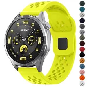 18mm 20mm 22mm Silicone Strap for Samsung Galaxy 7 FE 6 5 4 44mm 40mm  Breath Band for Huawei WatchGT 7/6/6Pro/5/4 Bracelet