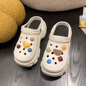 Pishops คอลเลคชั่นใหม่ รองเท้าแบบสวมหัวโต รัดส้น แฟชั่นสไตล์เกาหลี พื้นหนานิ่ม น้ำหนักเบา มีรูระบายอากาศได้ดี เหมาะสำหรับการสวมใส่ ใช้งานในทุกๆวัน