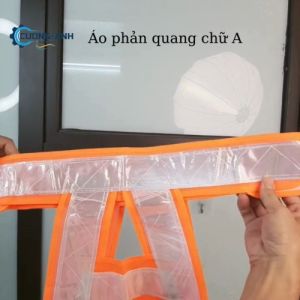 Áo Phản quang chữa A áo bảo hộ lao động phản quang áo phản quang công trường áo phản quang kỹ sư công nhân lao động hàng chất lượng cao giá rẻ Loại 1