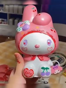 DIY Drawing Bear Toys / Vinyl Color Toy / Colour Toy/ Saving Box / Piggy Bank/ 网红可爱涂色搪胶彩绘娃娃/ 搪胶彩绘存钱罐/ 扑满/ 非石膏娃娃 / 儿童手工diy彩绘涂鸦 白胚绘画 / Permainan Warna Kanak-kanak/ Wang Tabung