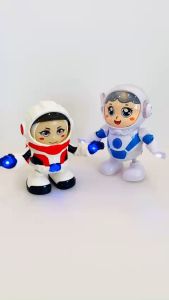 [MỚI VỀ] Đồ chơi trẻ em robot nhảy múa phi hành gia không gian dance có đèn nhạc nhún nhảy dành cho bé thích khám phá