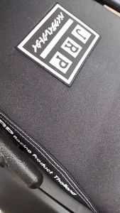 Original JRP BLACK EDITION Rubber Logo (liha type) Waterproof Thailand Motor Seat Cover