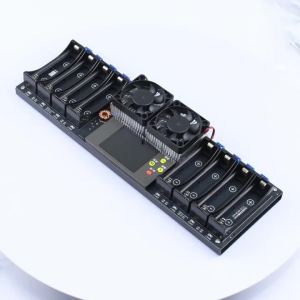 Gaqqee | Máy Kiểm Tra Dung Lượng Pin 18650 8 Kênh DC 12-19V Với Màn Hình 2.4 Inch Mô-đun Sạc/xả Tự Động Thiết Bị Kiểm Tra Tải Điện Tử
