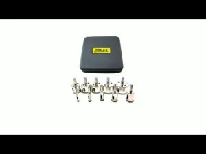 10Pcs 3-50mm Diamond Hole Saw Drill Bit Saw Set Tile Ceramic Marble Glass Cutter