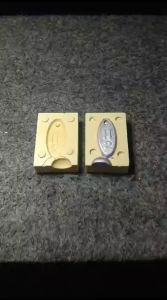 Molding Cetakan Bandul Timah Pemberat Pancing Model H2 12gr Lead Sinker