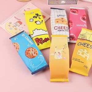 New Creative Simulation Snack Pencil Case School Pencil Bag Multifunctional Storage Box Stationery Bag Fun Pencil Bag