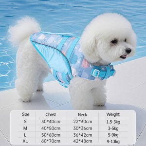 Nhỏ Và Vừa Áo phao cho chó Cho Corgi Teddy Bichon Pet Áo phao Nổi An Toàn Cho Chó