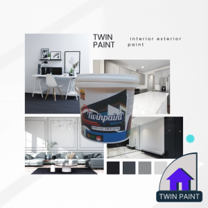 Cat Tembok Berkualitas Tinggi 20kg Twin Paint Interior & Exterior