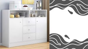 ตู้ครัว ตู้เก็บในครัว ตู้เคาน์เตอร์ ขนาด120*34*90 มี3 ลิ้นชัก มีตู้เก็บของ มีช่องเก็บของ ท็อปกว้างวางของได้เยอะ กันน้ำ ประกอบง่าย มีคู่มือ พร้อมส่ง!! เก็บเงินปลายทางได้ COD