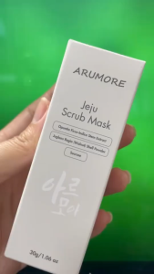 Tẩy Tế Bào Chết Xương Rồng Arumore Jeju Scrub Mask Giúp Da Sạch Sâu Sáng Mịn 30G