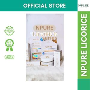 NPURE Licorice Bring the Light Cleanser / Milky Spotlight Toner / Potion of Light Serum / Light Up