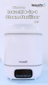 Isa Uchi 4-in-1 Digital Steam Sterilizer & Dryer | 1 Year Warranty