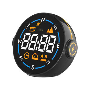 H600G GPS HUD Car Head-Up Display Gauge Speedometer With Compass Speed Warning Altitude Electronic Accessories Suitable For All Cars